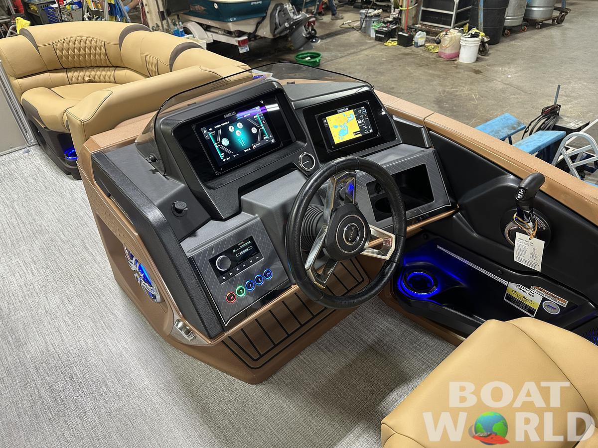 2025 Tahoe Pontoons Cascade 2385 Elite Cruise Tritoon & Honda 4-Stroke EFI
