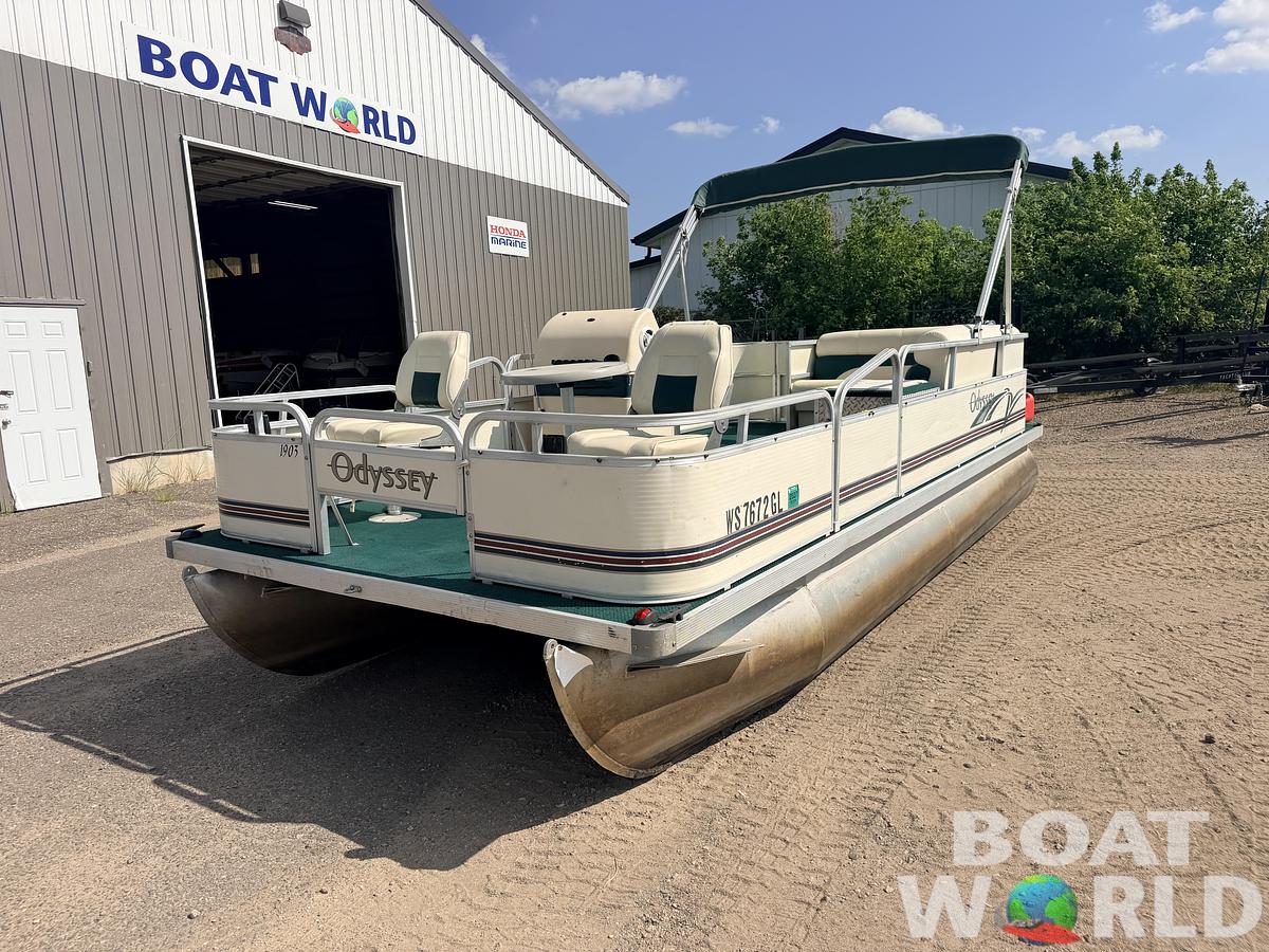 Used 2003 Odyssey 1903 Fish & Cruise & 40HP Johnson 4Stroke -$10,995