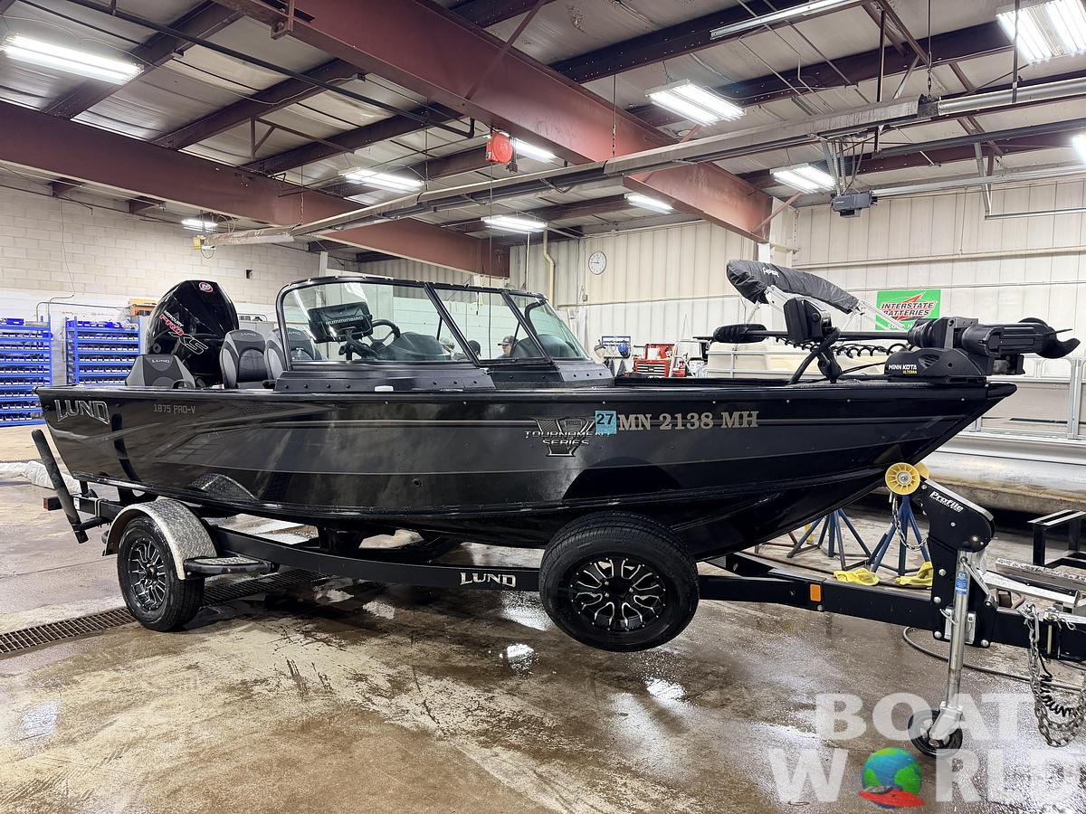 Used 2022 Lund 1875 Pro-V &  200HP Mercury ProXS - $49,995