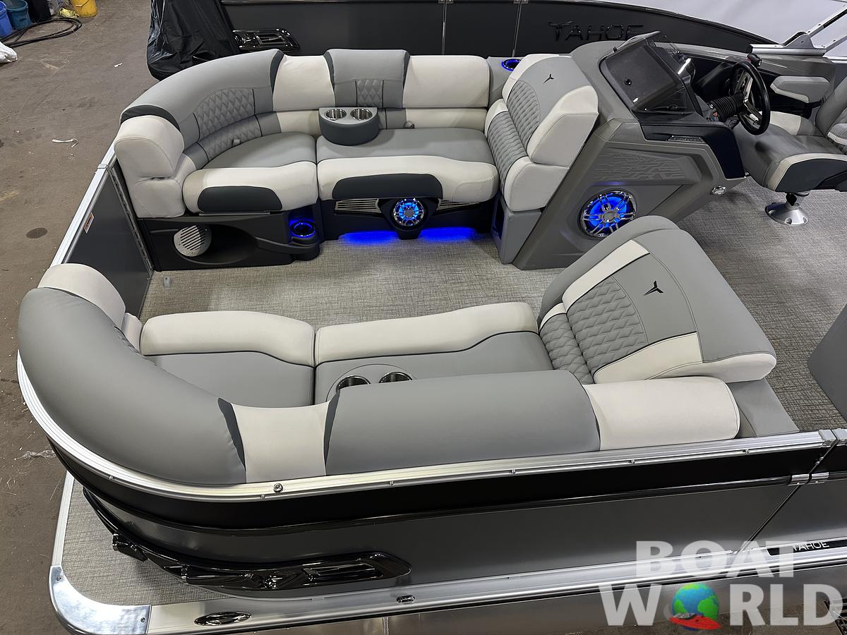 2025 Tahoe Pontoons Cascade 2385 Cruise Rear Bench (CRB) Tritoon & Honda 4-Stroke EFI