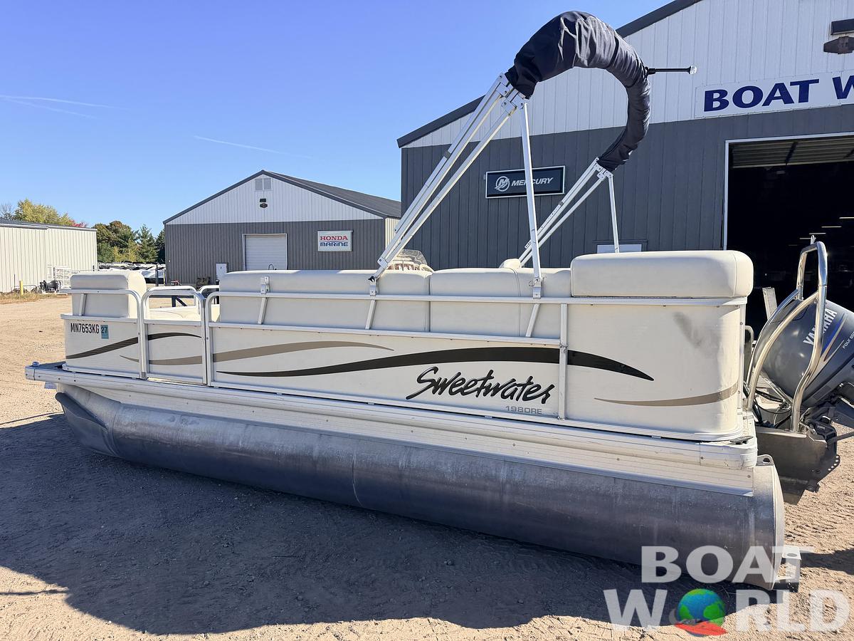 Used 2007 Sweetwater 1980 RE & 60HP Yamaha 4Stroke -$12,995