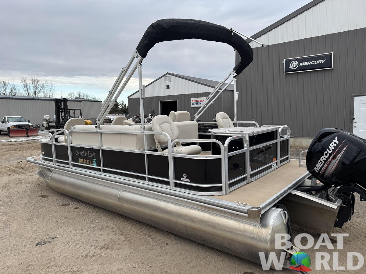 Used 2015 South Bay S20 Quad Fish Pontoon