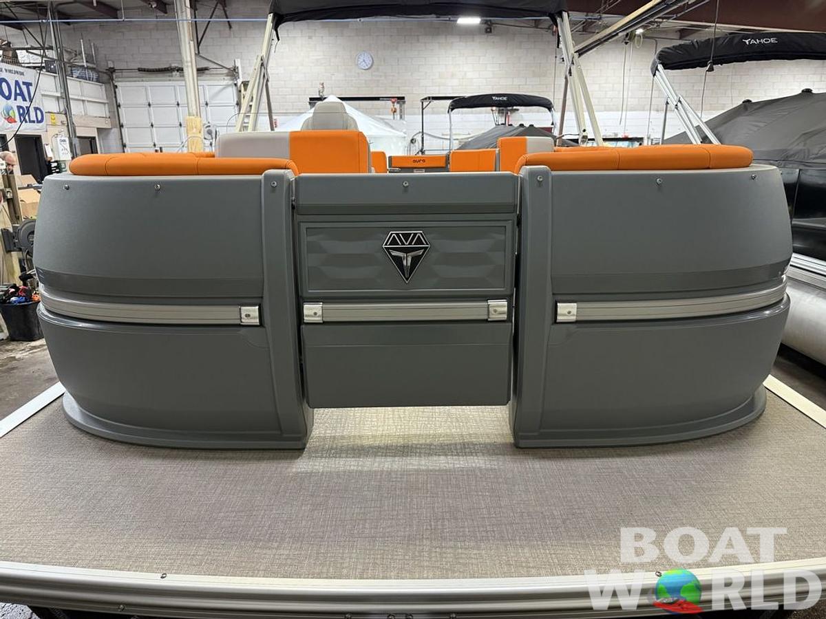 2025 Tahoe Pontoons Aura 1985 Quad Lounge & 50HP 4-Stroke EFI