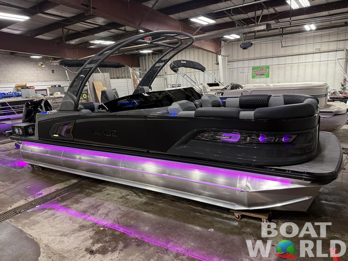 2026 Tahoe Pontoons Grand Tahoe 2585 Elite Windshield Tritoon & Mercury 400HP V10