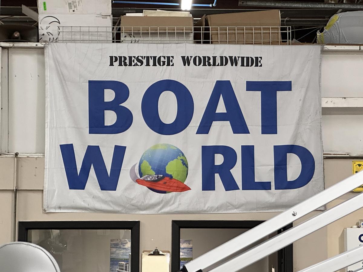 2023 Montego Bay TT8524 Quad Lounge 225HP Honda Tritoon Pontoon