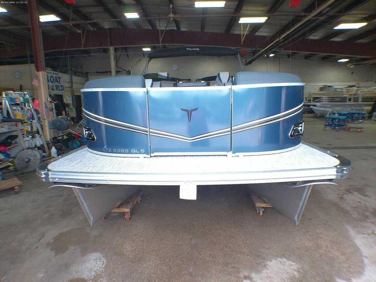 2025 Tahoe Pontoons LTZ 2385 Quad Lounge Shift SS & Honda 4-Stroke EFI
