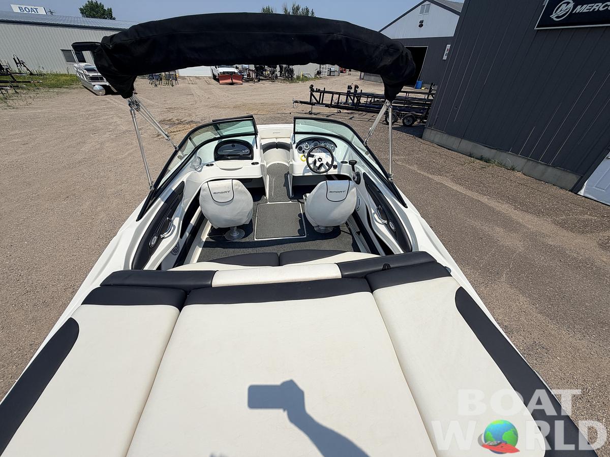 Used 2012 Sea Ray 205 Sport & 220HP 4.3L Mercruiser MPI with Tandem Axle Trailer -$15,995