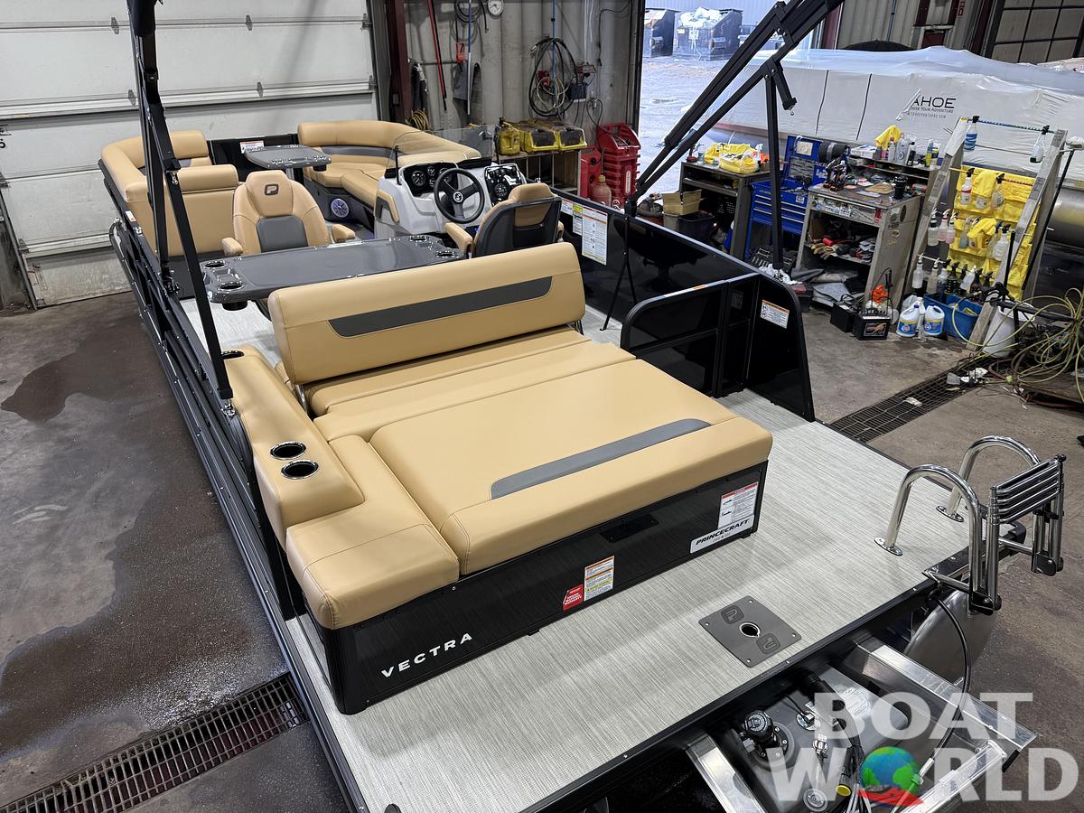 2027 Princecraft Vectra 23 RL SS Swingback Pontoon $36,995