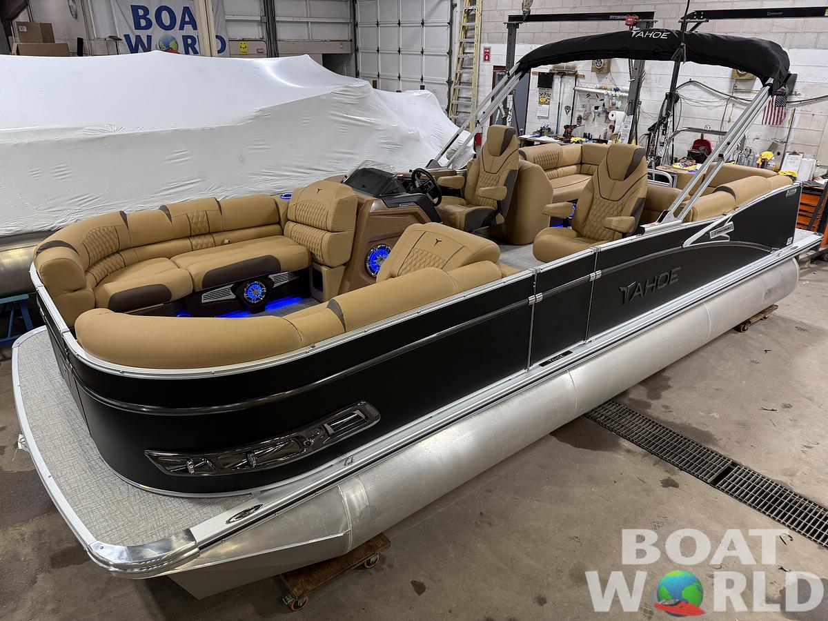 2025 Tahoe Pontoons Cascade 2385 Quad Lounge & Honda 4-Stroke EFI