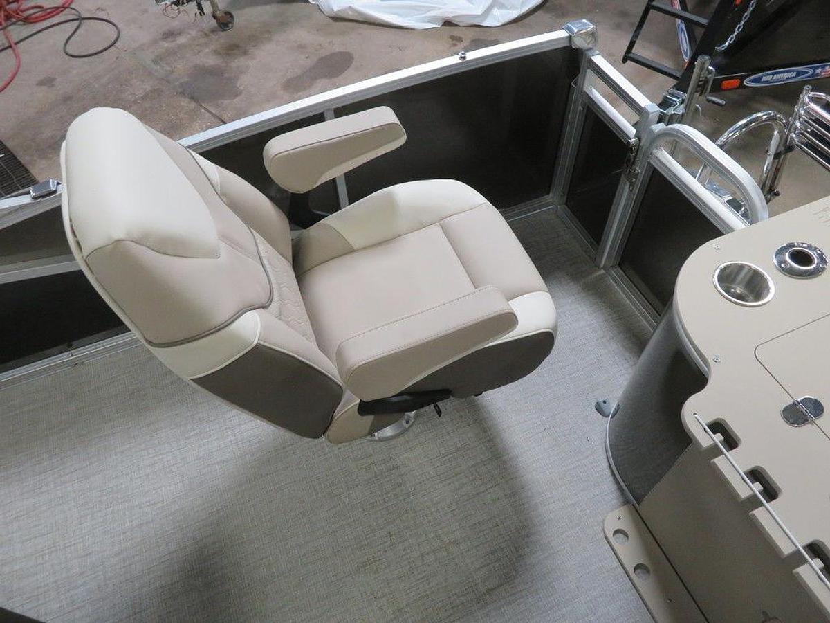 Used 2023 Tahoe Pontoons Cascade 2385 Rear Fish Tritoon & 150HP 4-Stroke EFI