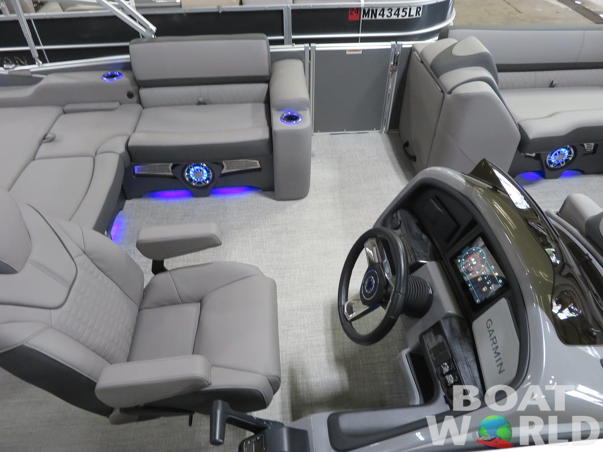 2024 Tahoe Pontoons Cascade 2385 VRL Swingback & Honda 140HP 4-Stroke EFI