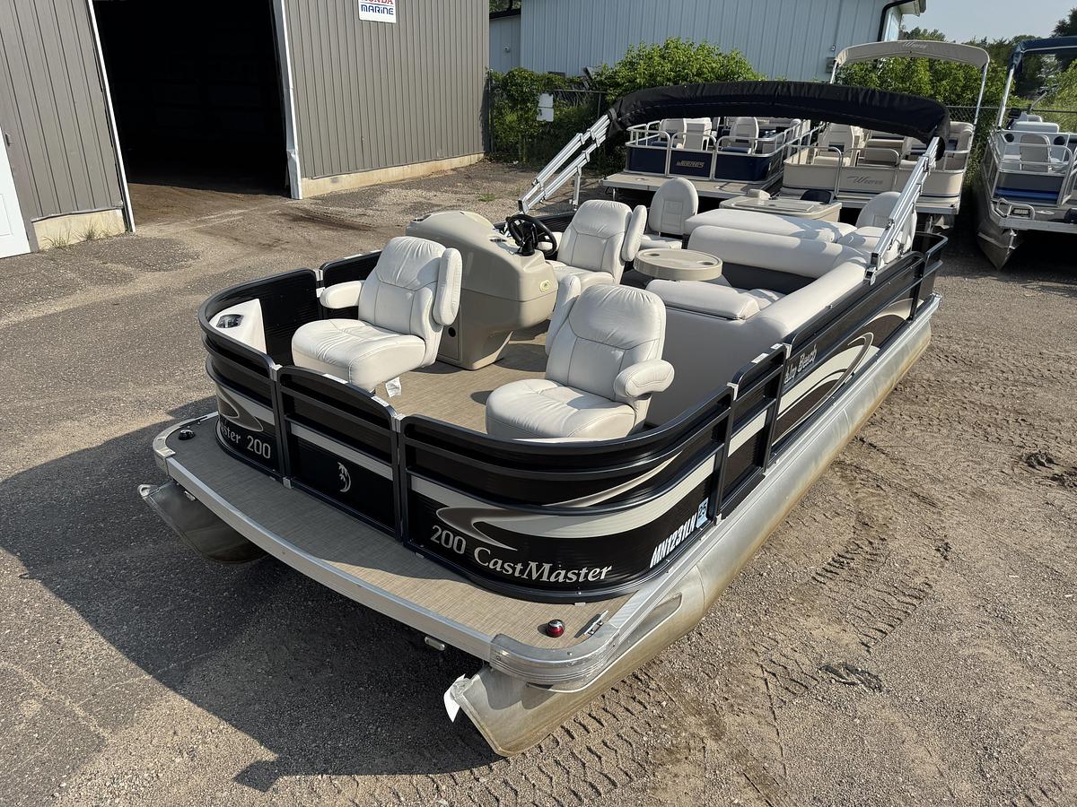 Used 2017 Palm Beach Cast Master 200 Pontoon WITH Sea Legs