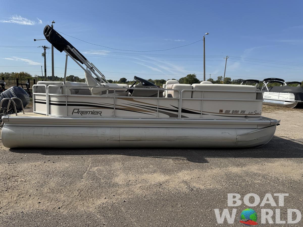 Used 2009 Premier 220 SunSpree DL Pontoon
