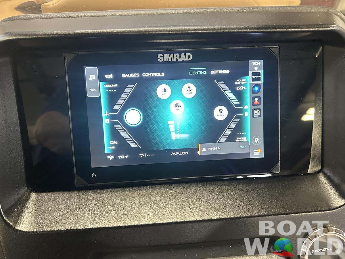 2025 Tahoe Pontoons Cascade 2385 Quad Lounge & Honda 4-Stroke EFI