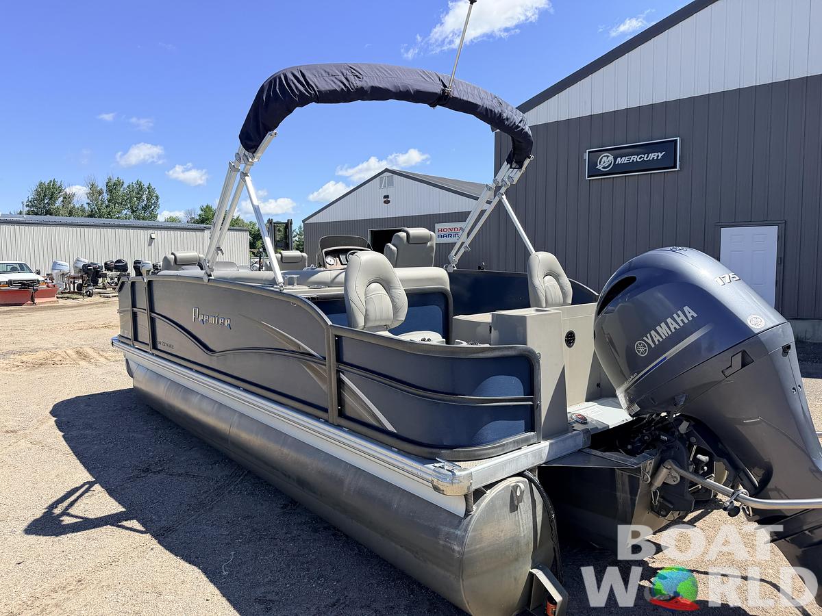 Used 2016 Premier 220 Explorer Tritoon & 175HP Yamaha 4Stroke - $39,995