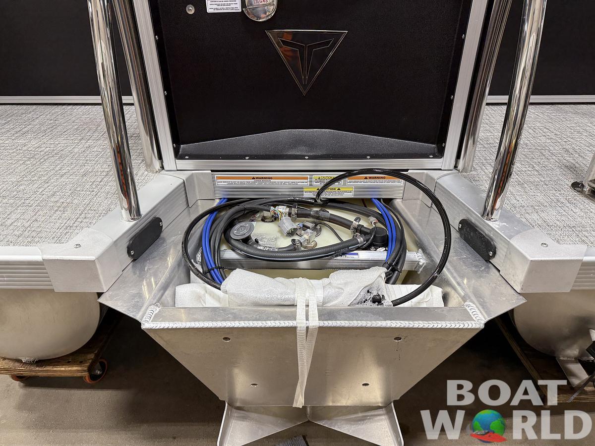 2025 Tahoe Pontoons Cascade 2385 Quad Lounge & Honda 4-Stroke EFI