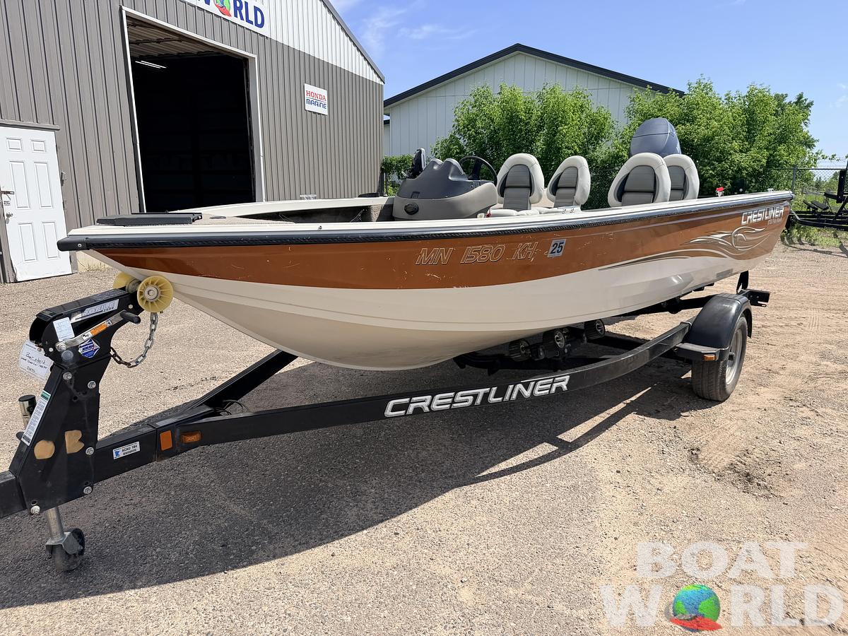 Used 2008 Crestliner 1750 Fish Hawk & 90HP Yamaha 4Stroke - $12,995