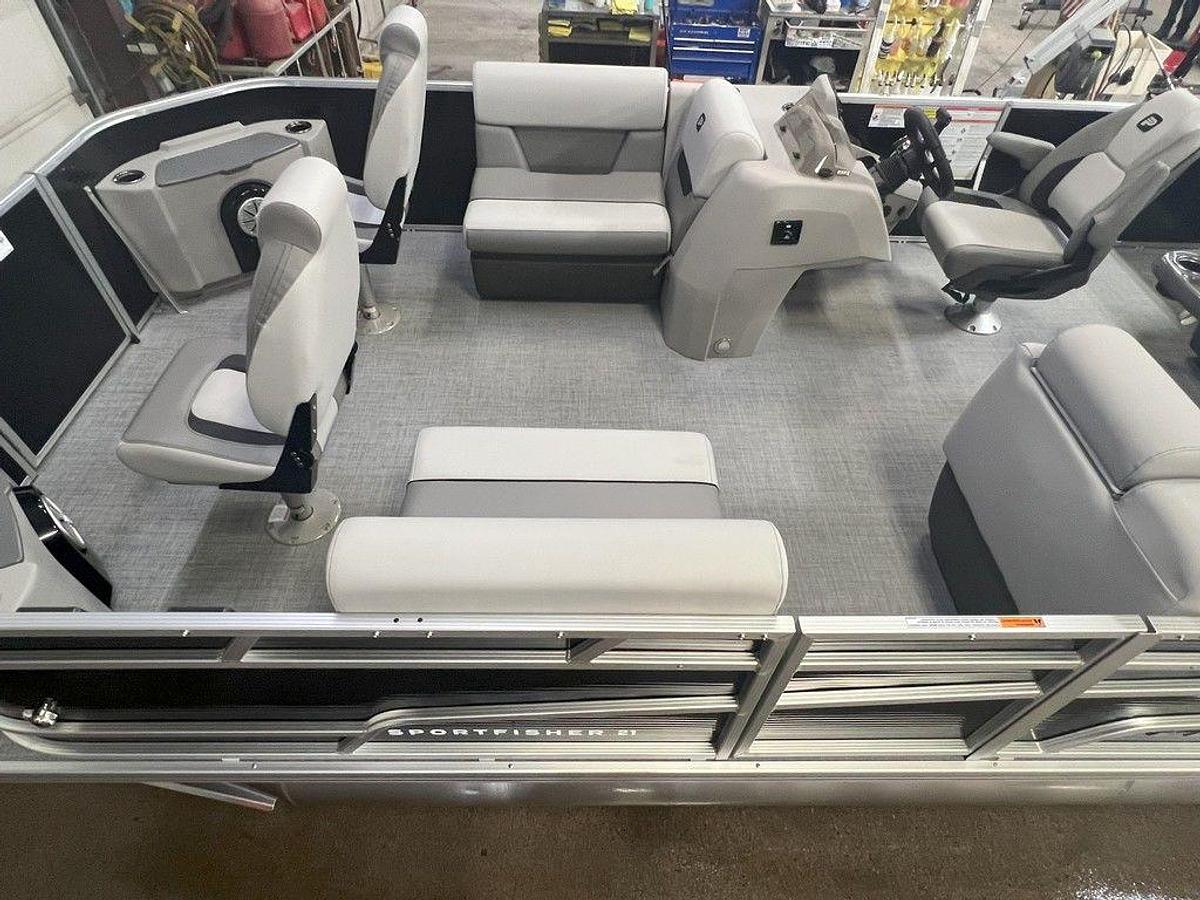 2025 Princecraft 21 Sportfisher 2-S Pontoon & Mercury 4-Stroke EFI