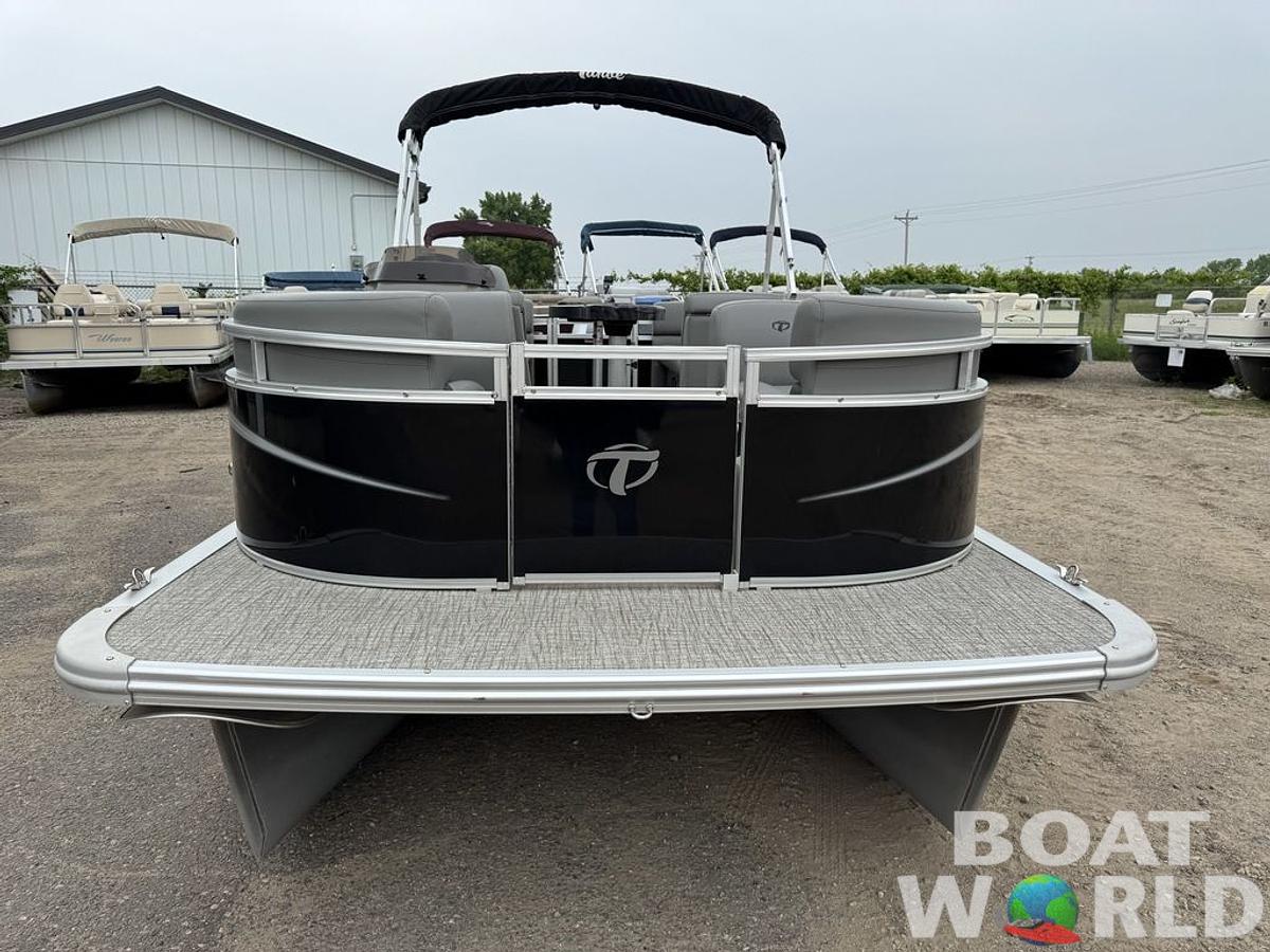 Used 2021 Tahoe Pontoons SLT 18' Quad Lounge & Honda 60HP 4-Stroke EFI