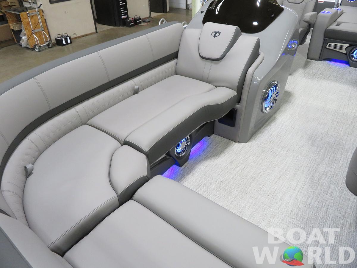 2024 Tahoe Pontoons Cascade 2385 VRL Swingback & Honda 140HP 4-Stroke EFI