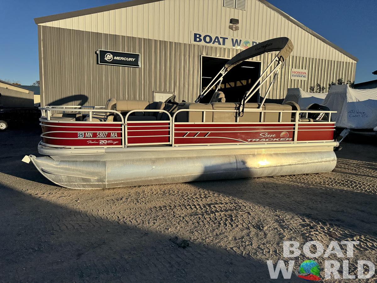 Used 2020 Sun Tracker Fishin Barge 20 DLX Pontoon