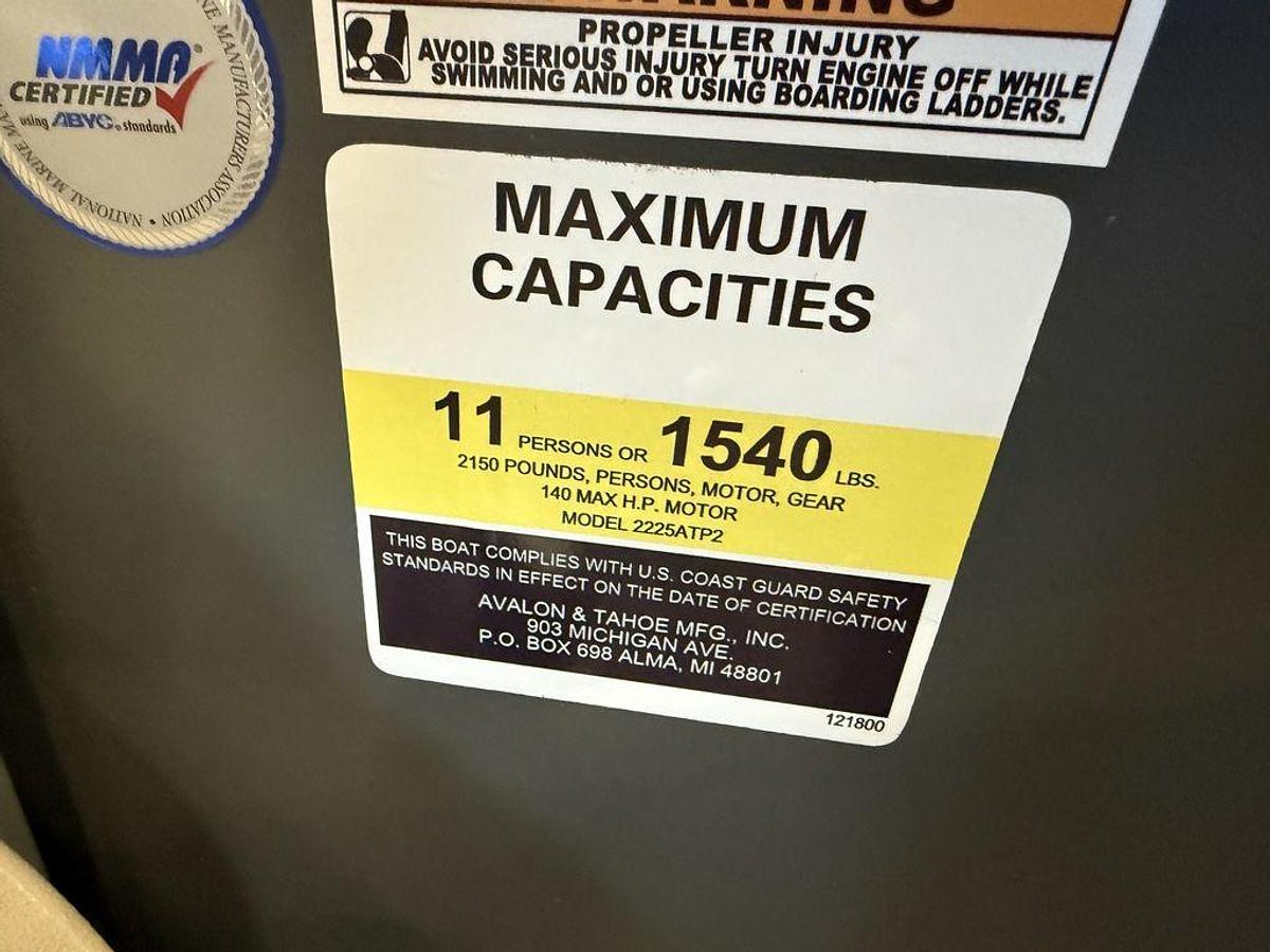 2025 Tahoe Pontoons LTZ 2385 Elite Cruise & Honda 4-Stroke EFI