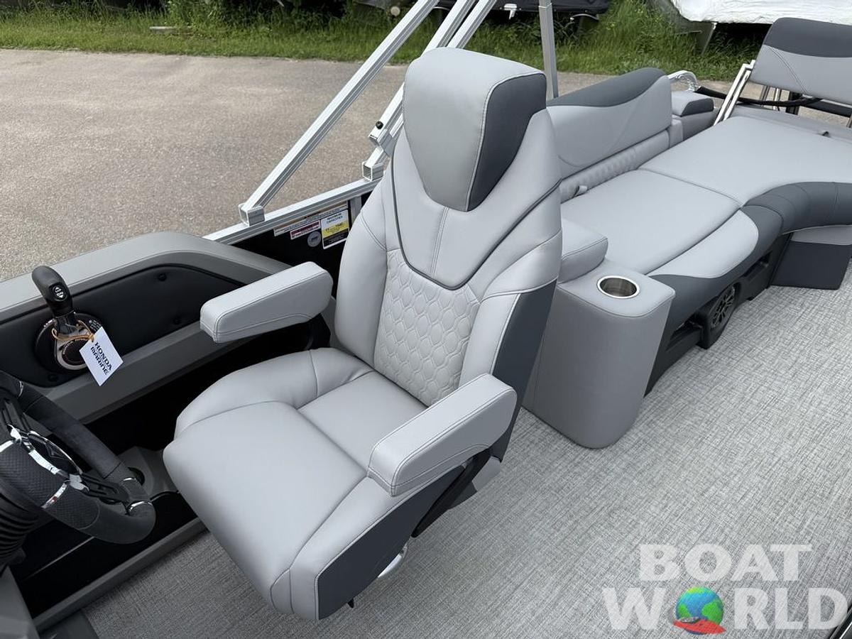 2025 Tahoe Pontoons LTZ 2385 Quad Lounge Shift Flip & Honda 4-Stroke EFI