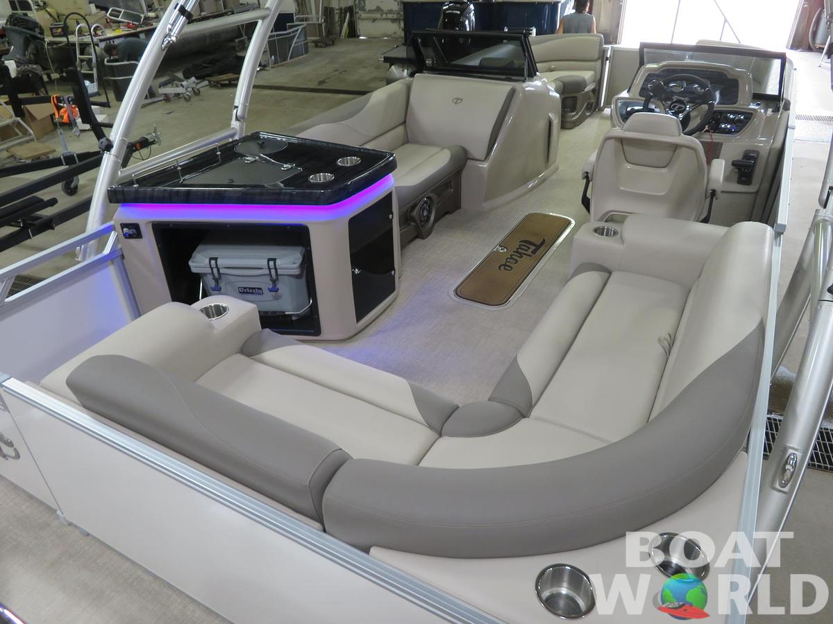 2024 Tahoe Pontoons LTZ 2385 Elite Windshield Tritoon & Suzuki 200HP 4-Stroke EFI