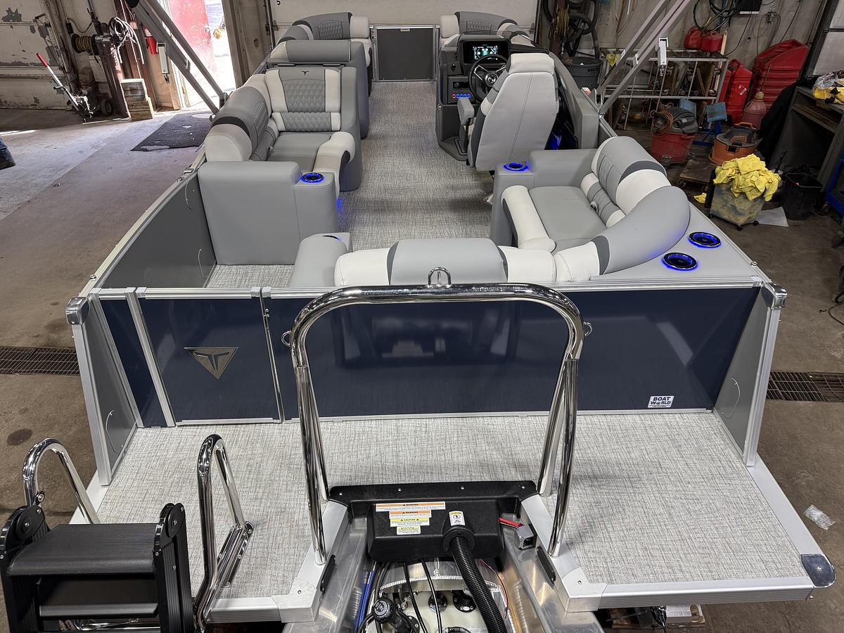 2025 Tahoe Pontoons Cascade 2385 Elite Tritoon & Honda 225HP 4-Stroke EFI