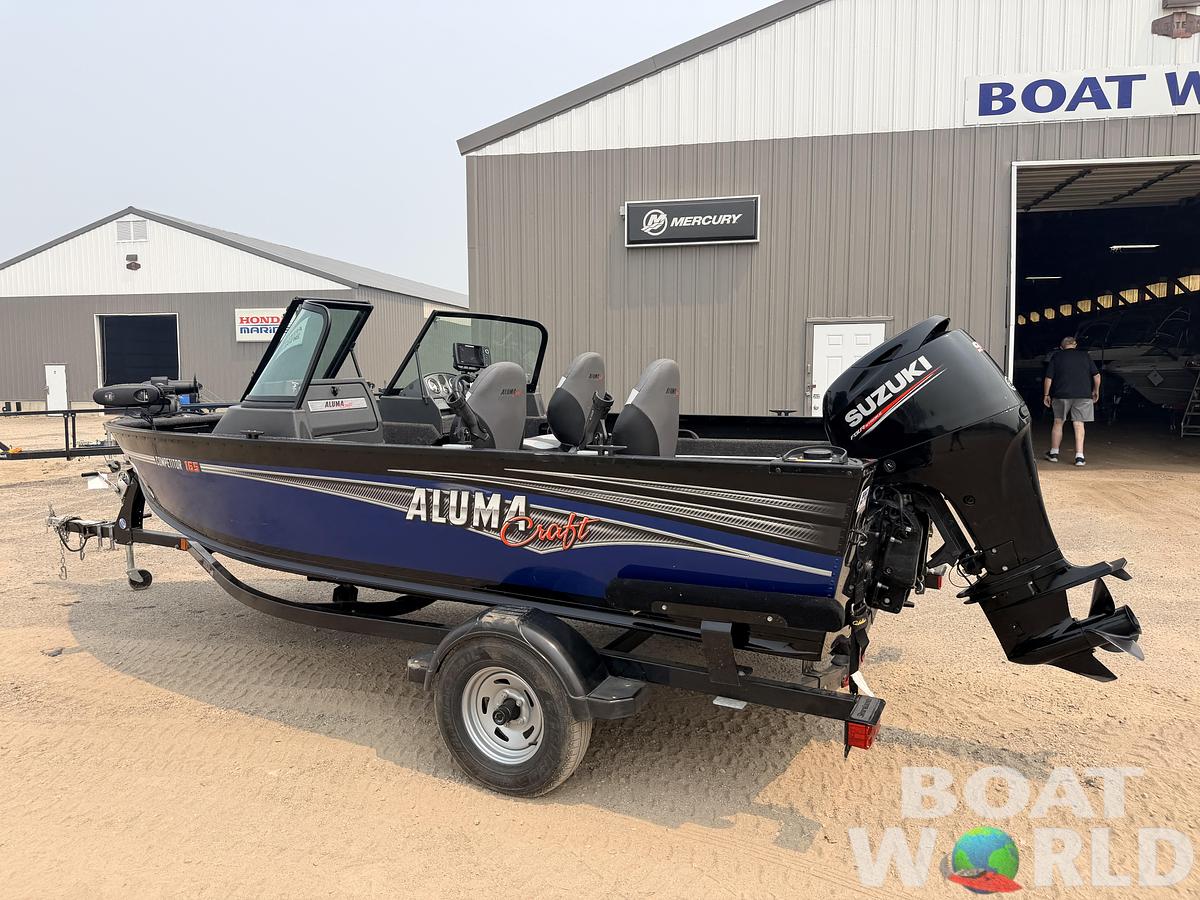 Used 2017 Alumacraft Competitor 165 Sport & 90HP Suzuki 4Stroke -$24,995