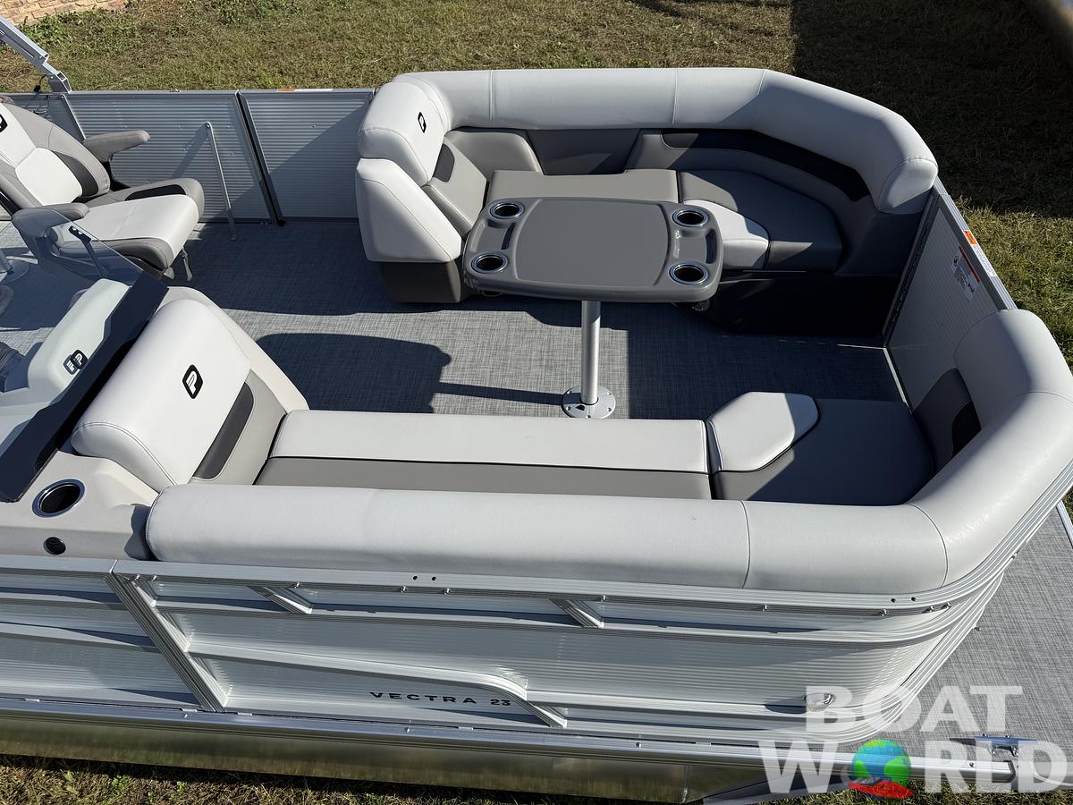 2026 Princecraft Vectra 23 RL SS Swingback Pontoon & Mercury 4-Stroke EFI