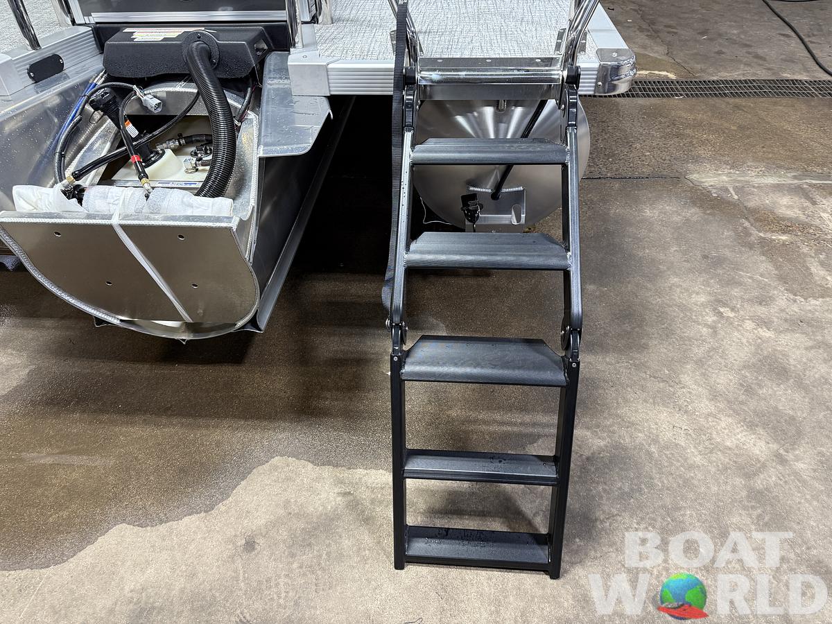 2025 Tahoe Pontoons Cascade 2385 Quad Lounge Tritoon & Honda 4-Stroke EFI