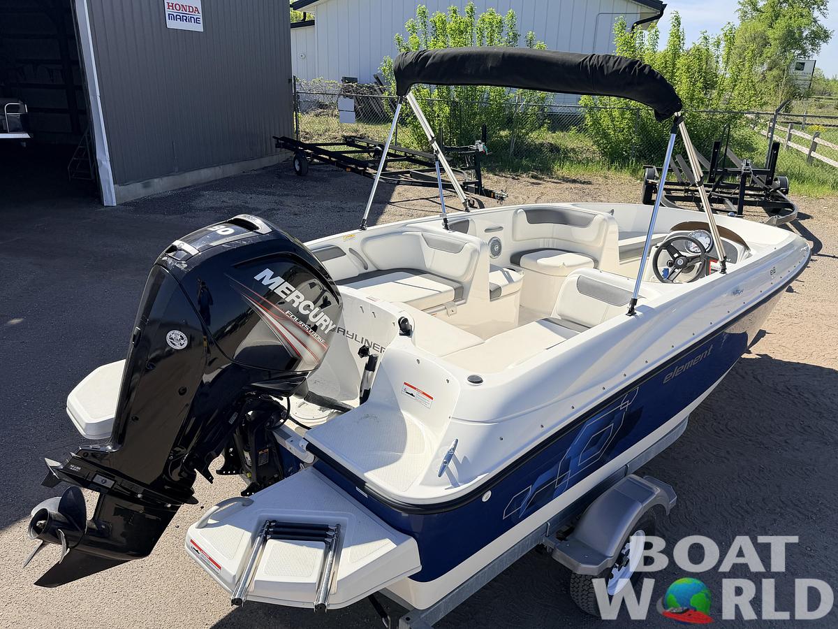 Used 2018 Bayliner Element E18 & 90HP Mercury 4Stroke