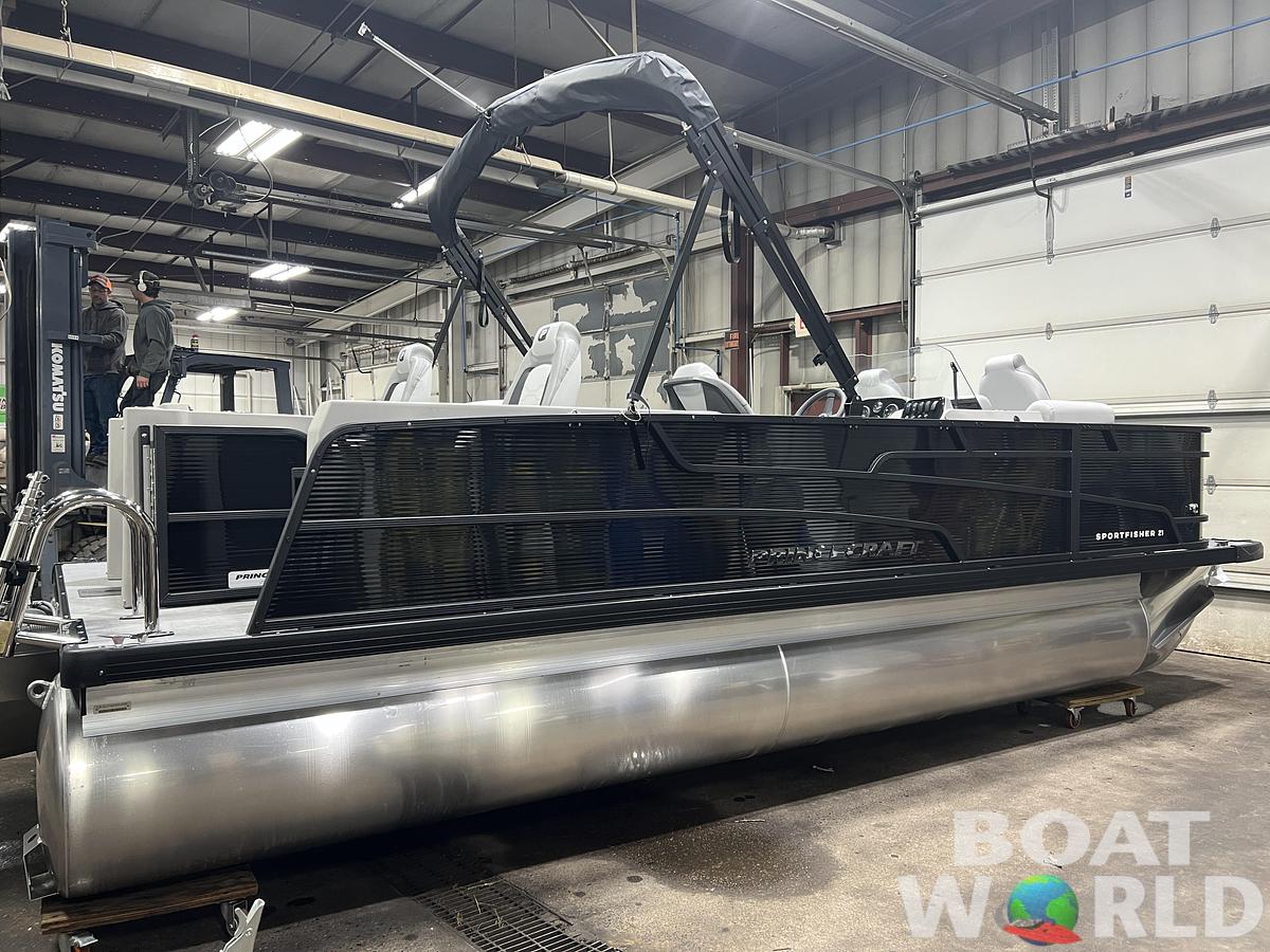 2026 Princecraft 21 Sportfisher 4-S Quad Fish Pontoon