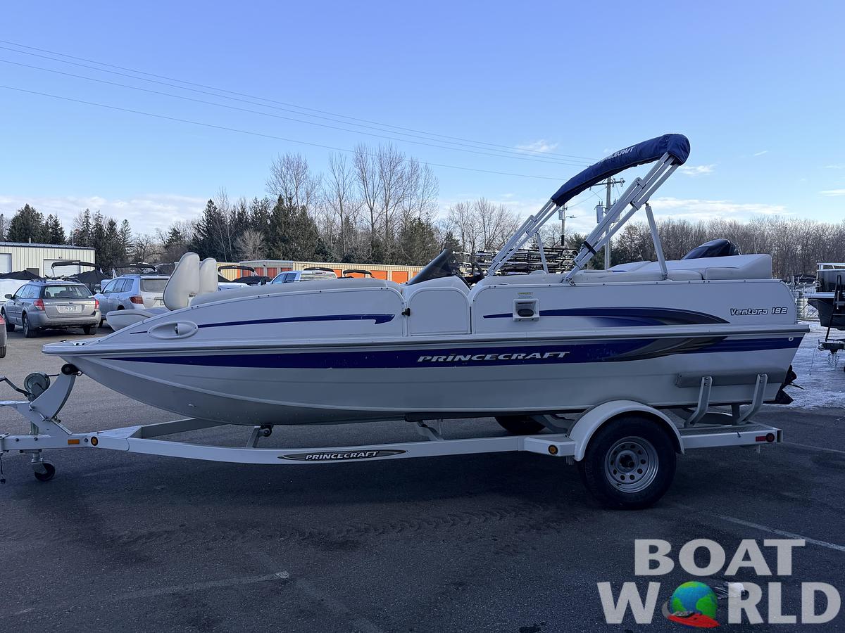 Used 2008 Princecraft Ventura 192 Deck Boat