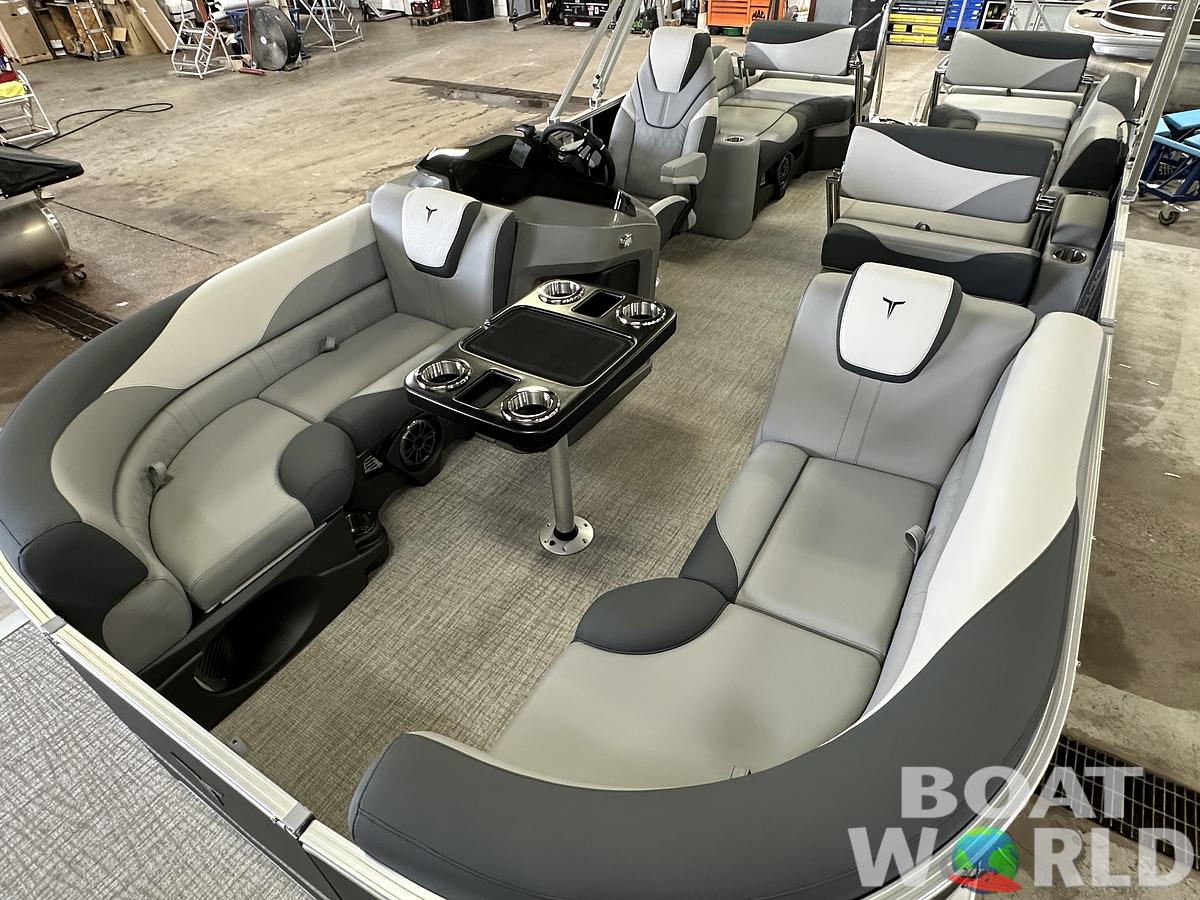 2025 Tahoe Pontoons LTZ 2385 Quad Lounge Shift Flip & Honda 4-Stroke EFI