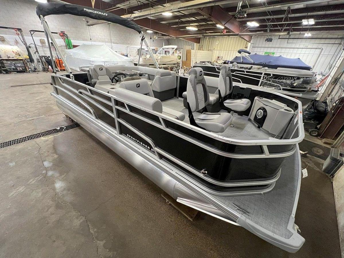 2025 Princecraft 21 Sportfisher 2-S Pontoon & Mercury 4-Stroke EFI