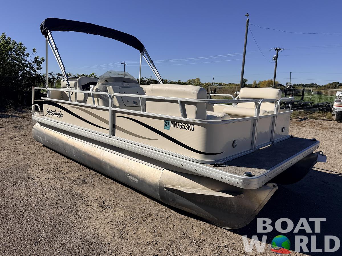 Used 2007 Sweetwater 1980 RE & 60HP Yamaha 4Stroke -$12,995
