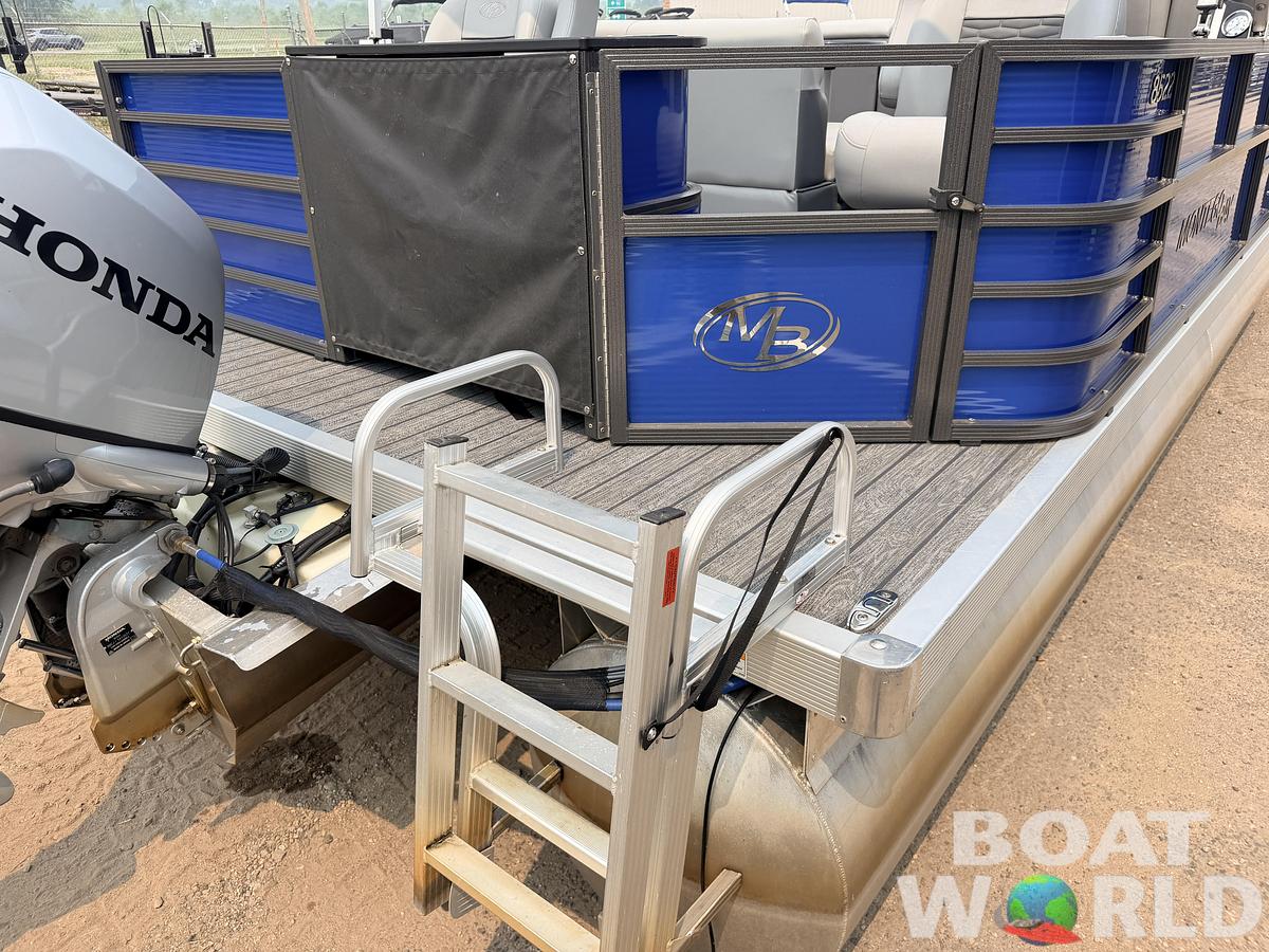 Used 2021 Montego Bay 8522 Fish & Cruise Deluxe Pontoon & 90HP Honda 4Stroke -$29,995