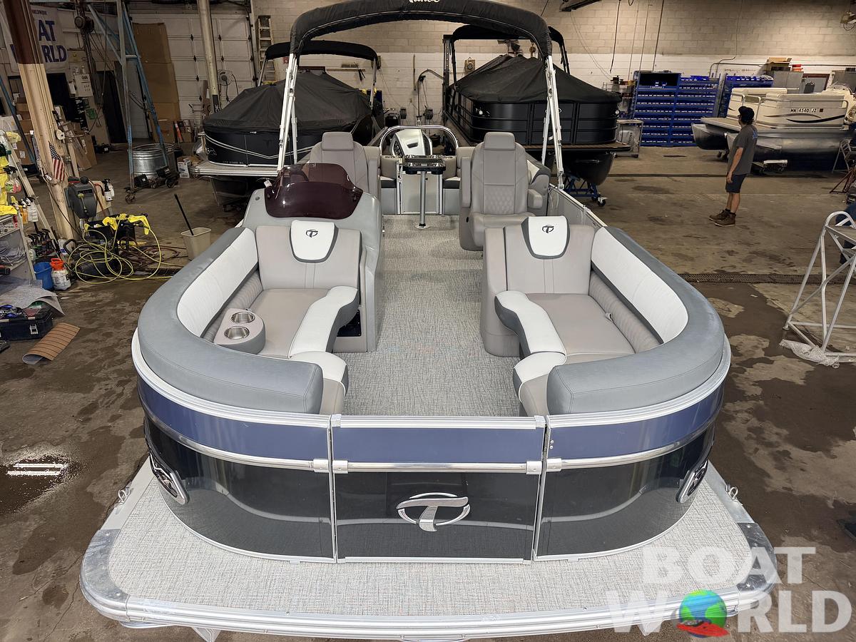 Used 2022 Tahoe Pontoons Cascade 2385 Quad Lounge Tritoon & 200HP Honda 4Stroke -$49,995