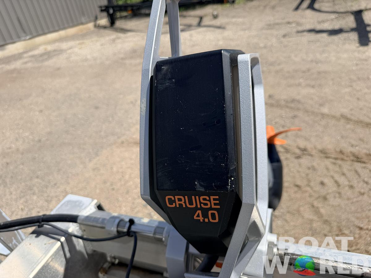 Used 2020 Princecraft Brio E 17 Pontoon & Torqueedo Electric Outboard - $19,995