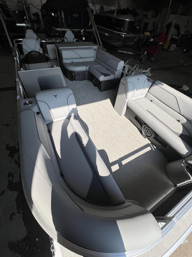 Used 2026 Tahoe Pontoons Sport 2385 Rear Fish & Honda 4-Stroke EFI