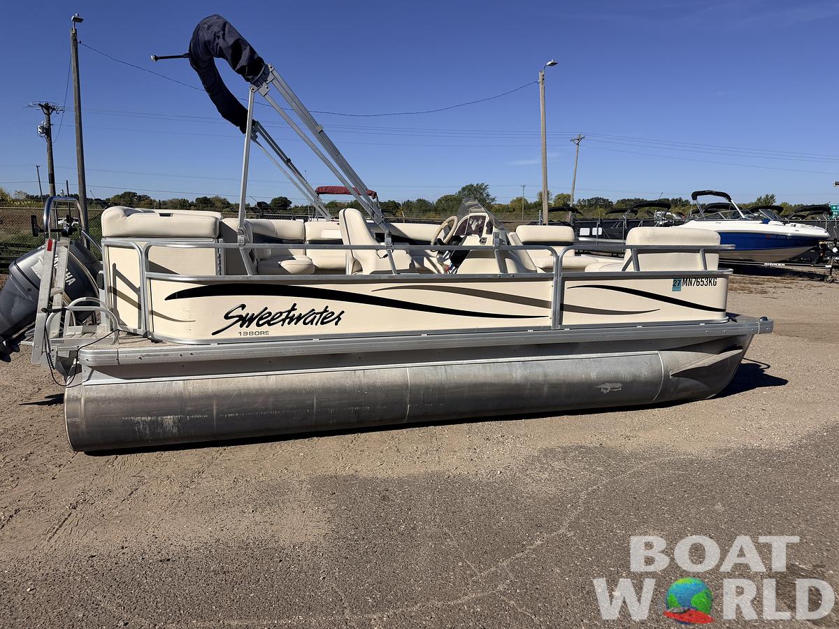 Used 2007 Sweetwater 1980 RE & 60HP Yamaha 4Stroke -$12,995