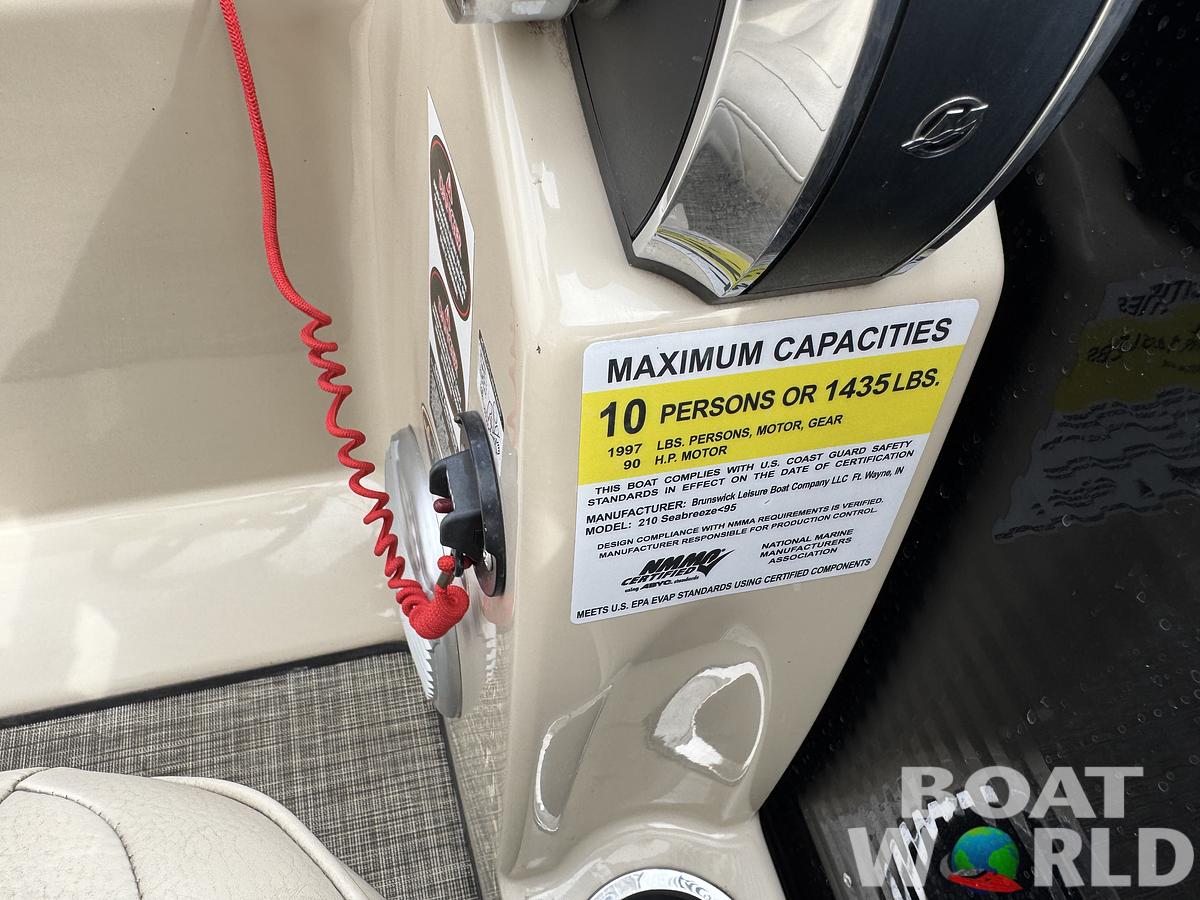 Used 2016 Cypress Cay SeaBreeze 210 Pontoon