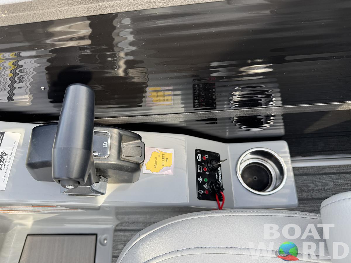 Used 2023 Montego Bay 8522 Quad Lounge Pontoon with 115HP Honda Fourstroke EFI
