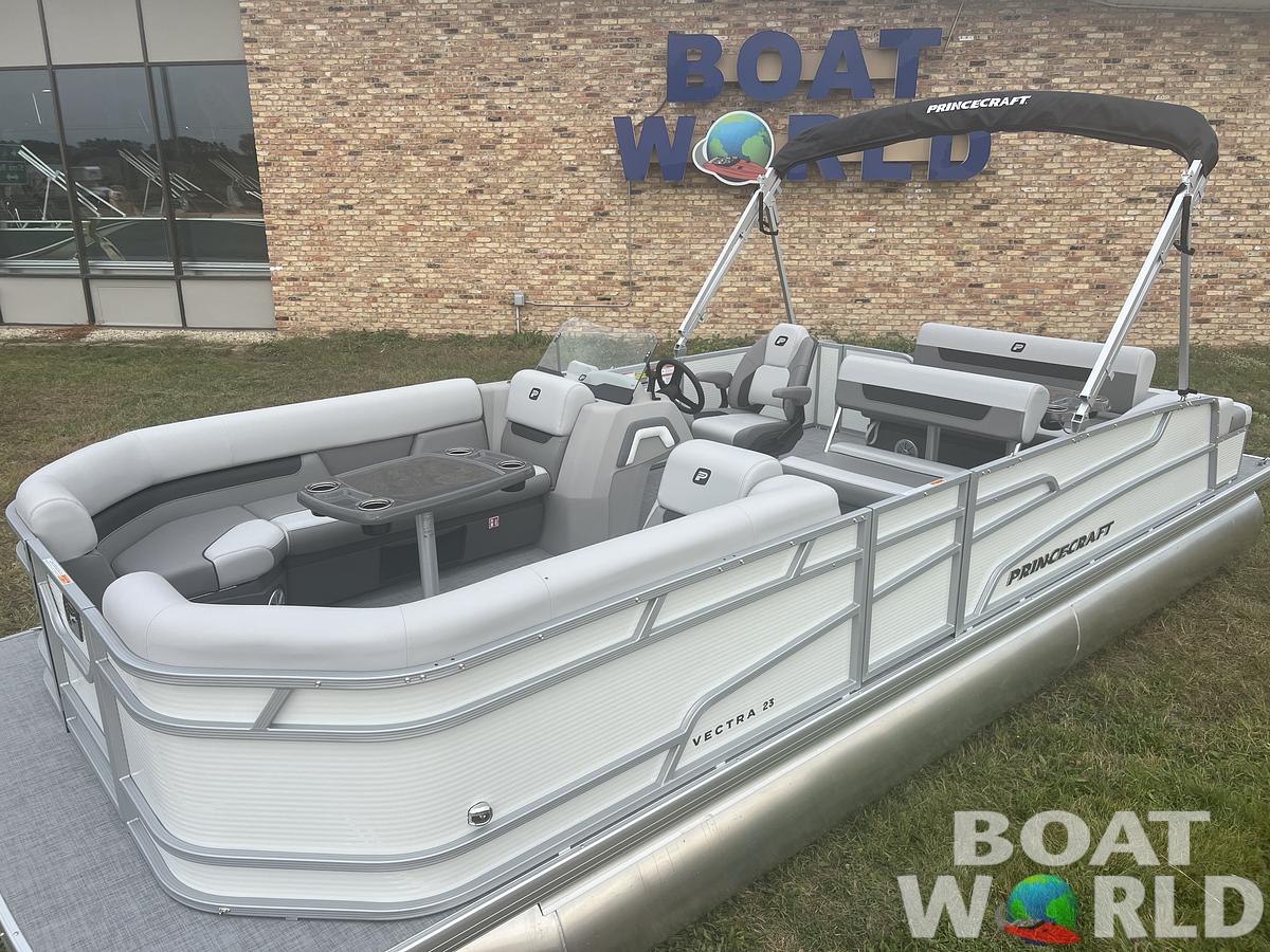 2026 Princecraft Vectra 23 RL Dinette Swingback Pontoon 