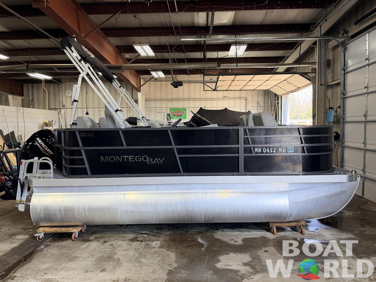 Used 2022 Montego Bay  8616 Quad Fish & 40HP Mercury 4Stroke -$24,995