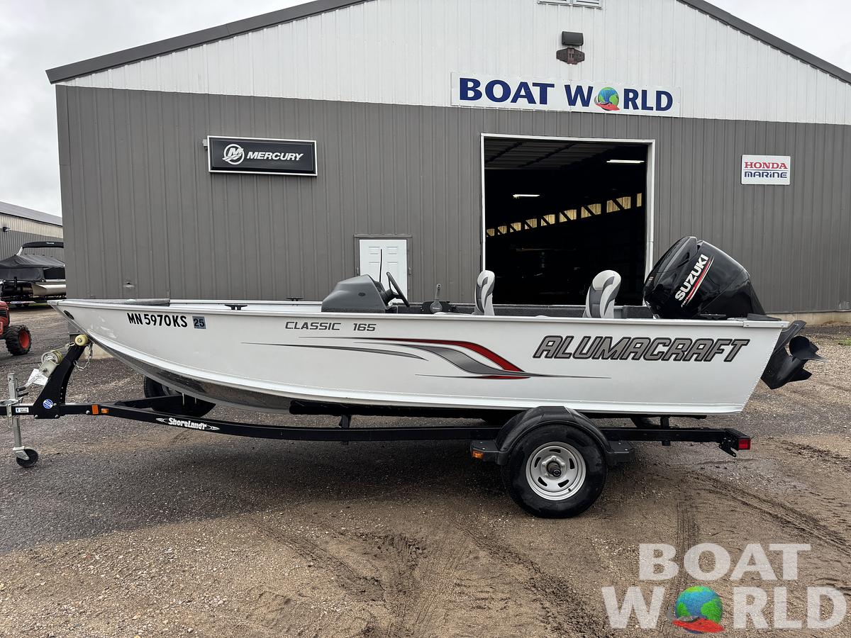 Used 2011 Alumacraft  Classic 165 with 70HP Suzuki Fourstroke EFI