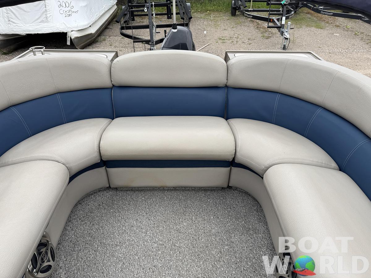 Used 2013 Premier 250 Intrigue Pontoon with 140HP Suzuki Fourstroke EFI