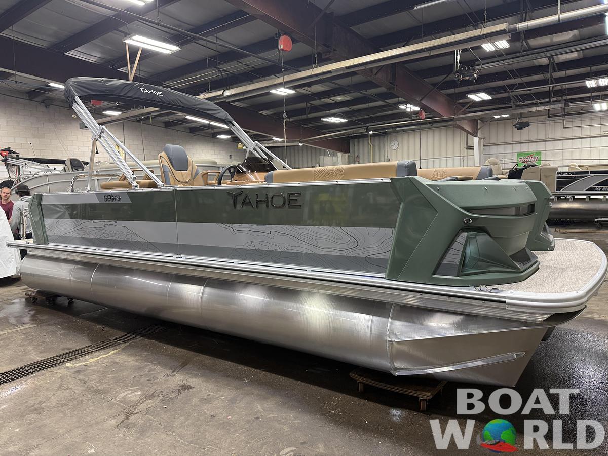 2026 Tahoe Pontoons GEOfish 2385 Rear Fish Tritoon 